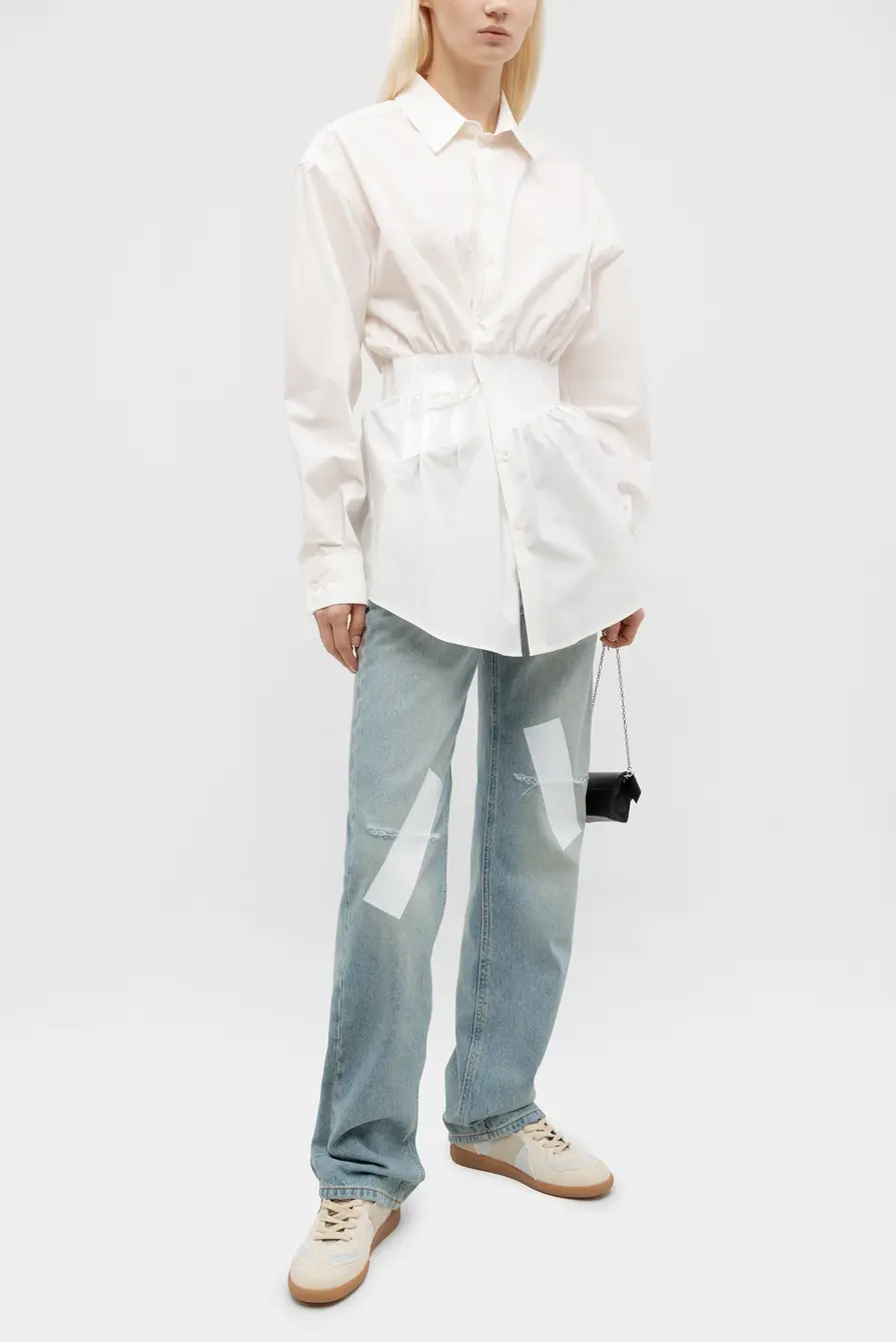 Джинсы MM6 Maison Margiela