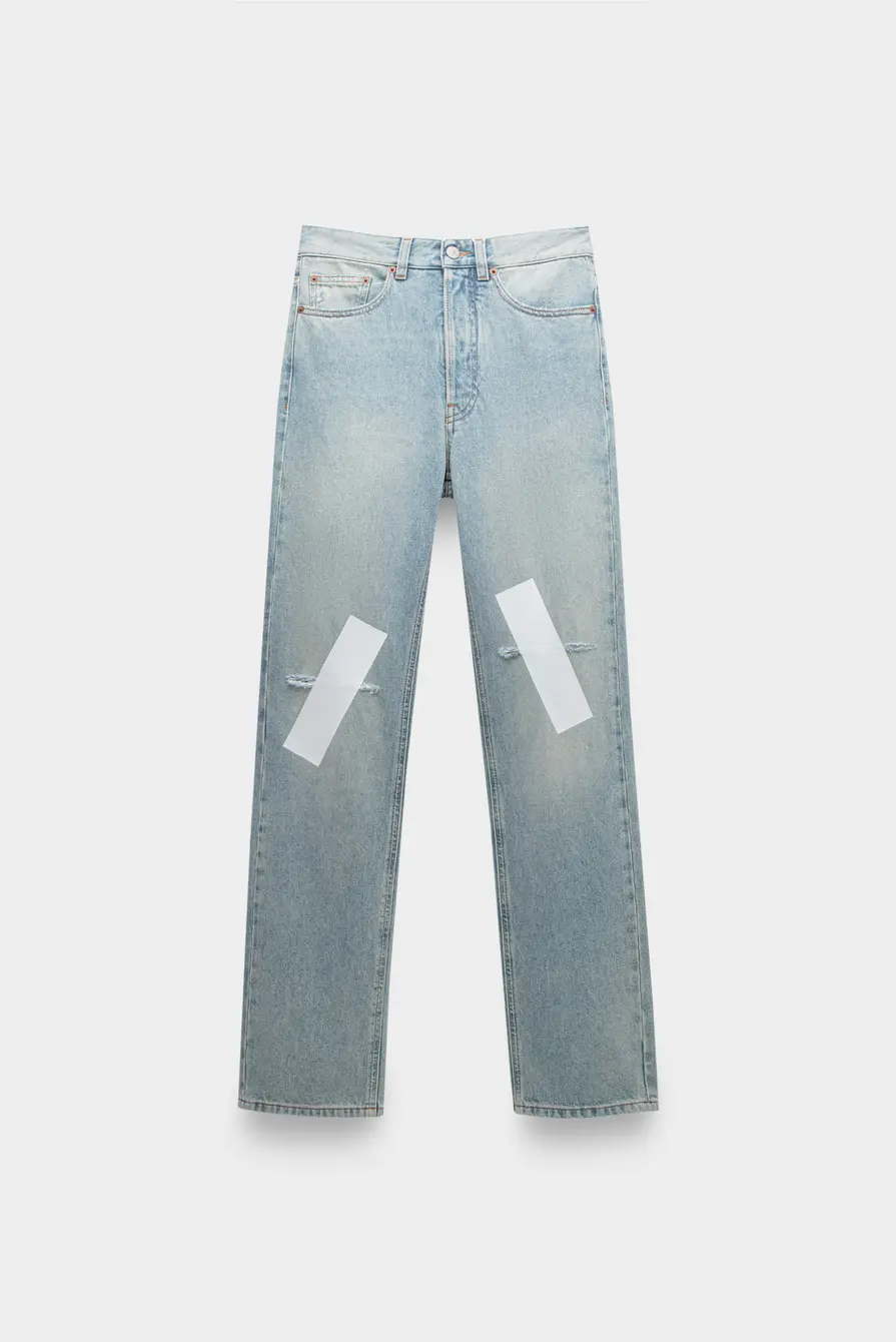 Джинсы MM6 Maison Margiela