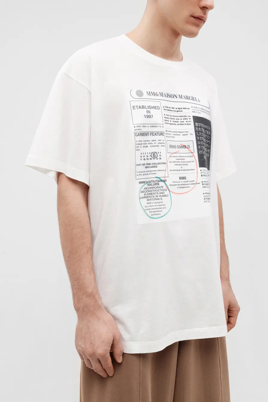 Футболка MM6 Maison Margiela