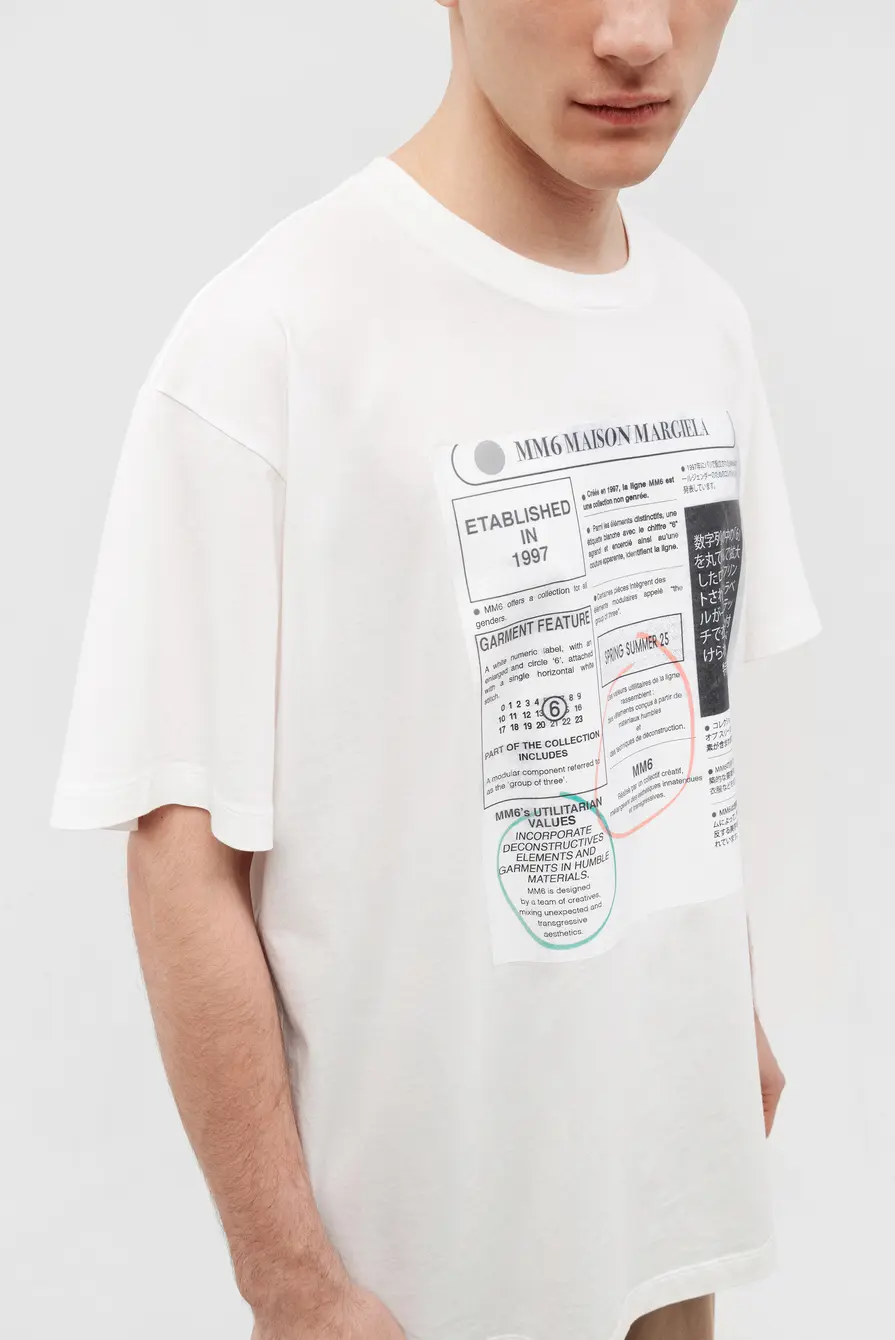 Футболка MM6 Maison Margiela