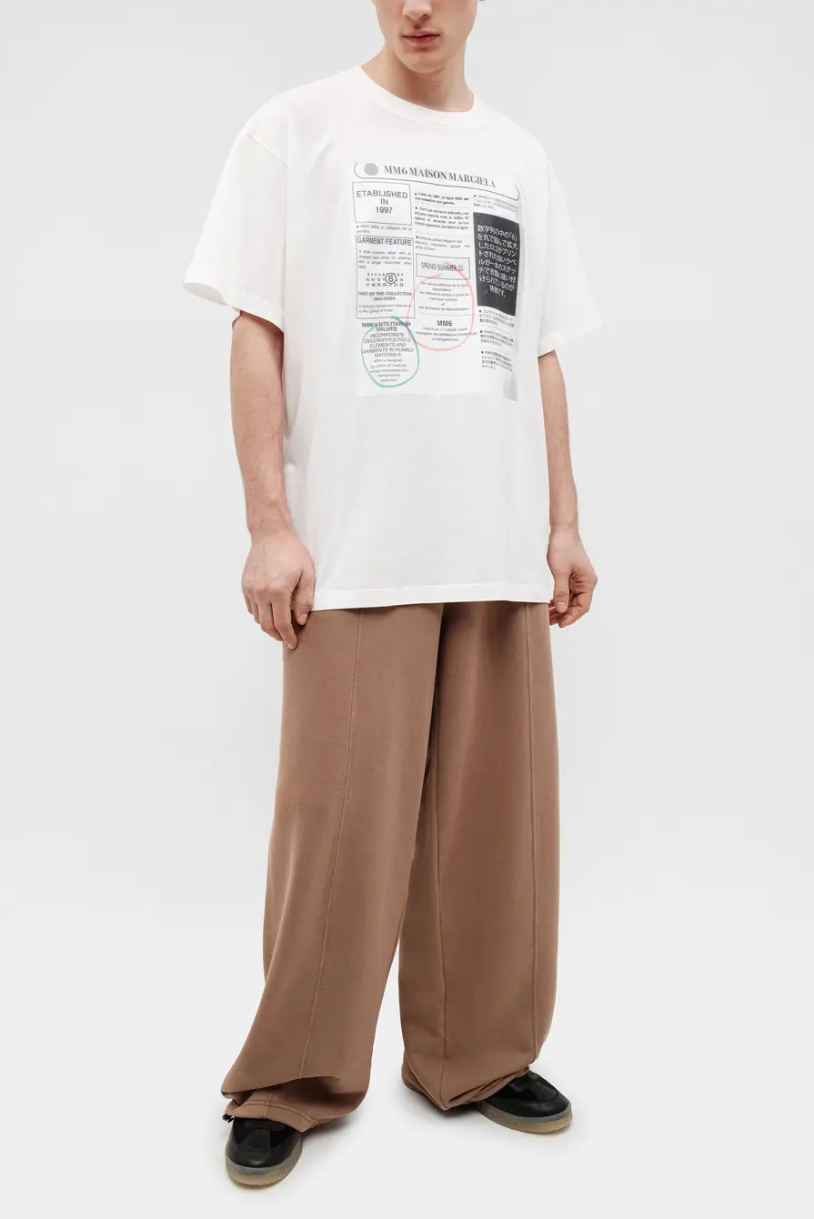 Брюки MM6 Maison Margiela
