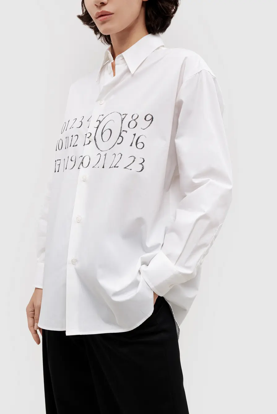 Рубашка MM6 Maison Margiela