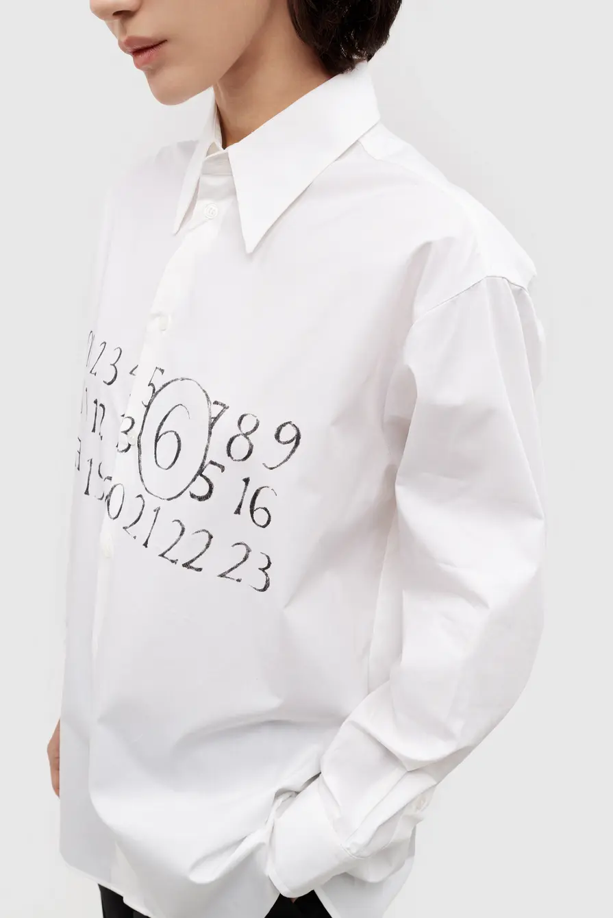 Рубашка MM6 Maison Margiela