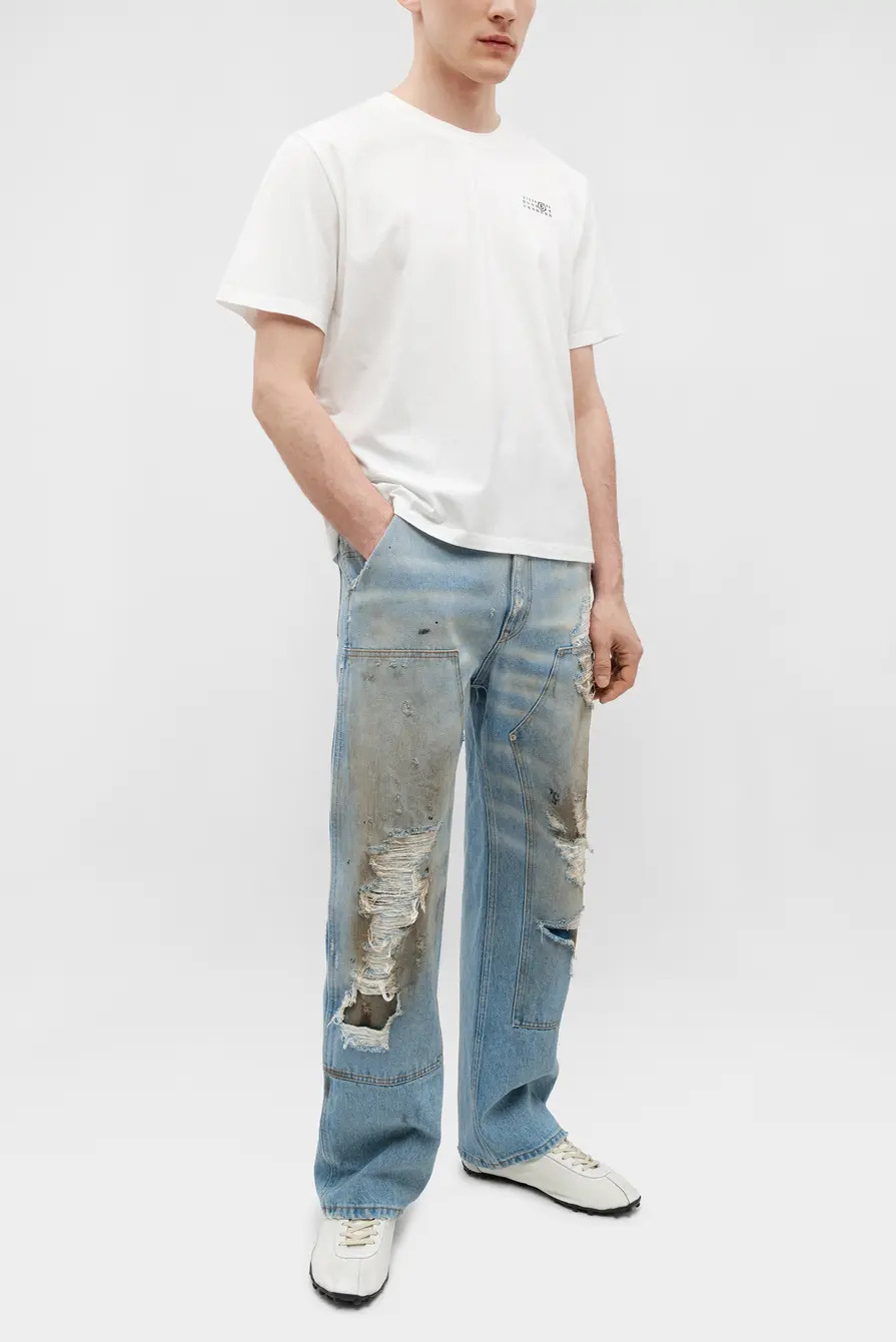 Джинсы MM6 Maison Margiela