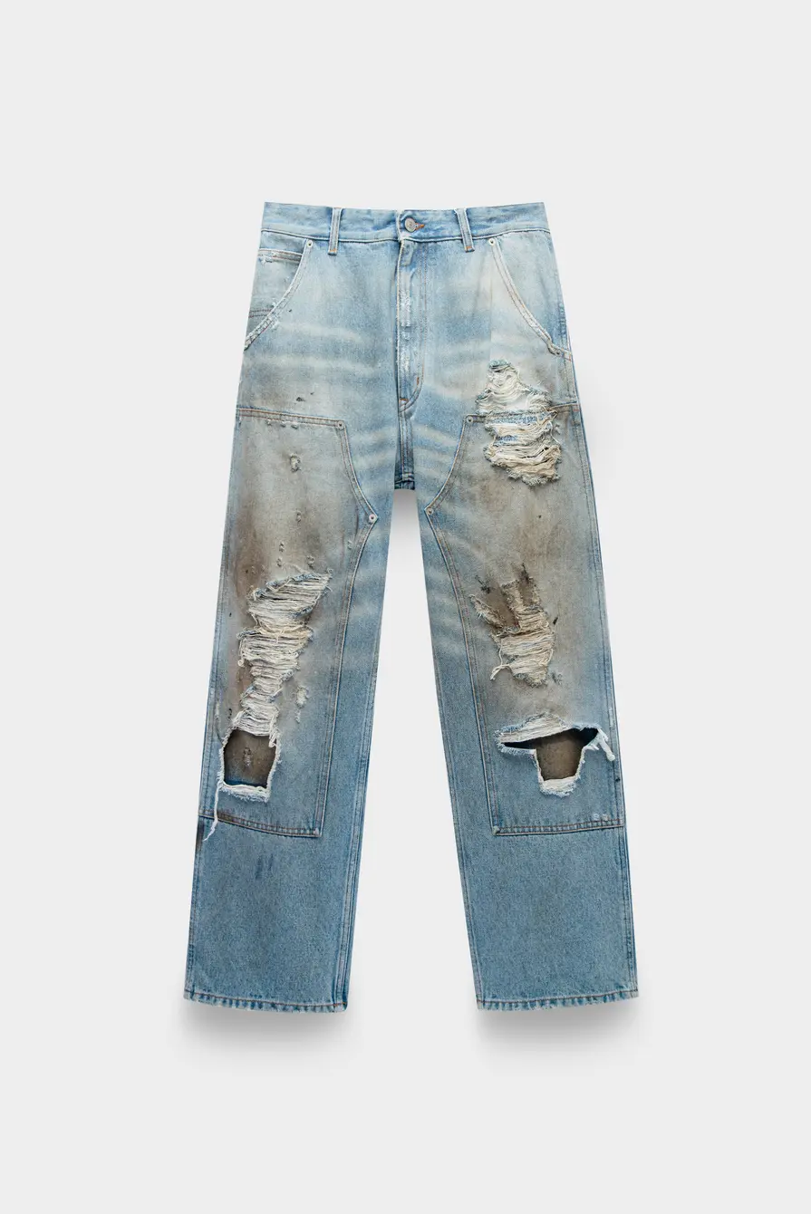 Джинсы MM6 Maison Margiela