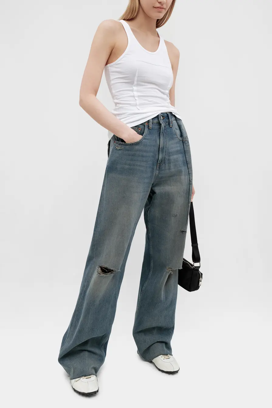 Джинсы MM6 Maison Margiela