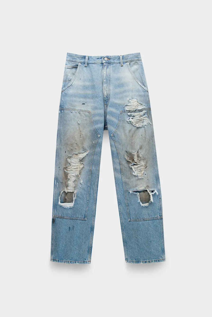 Джинсы MM6 Maison Margiela