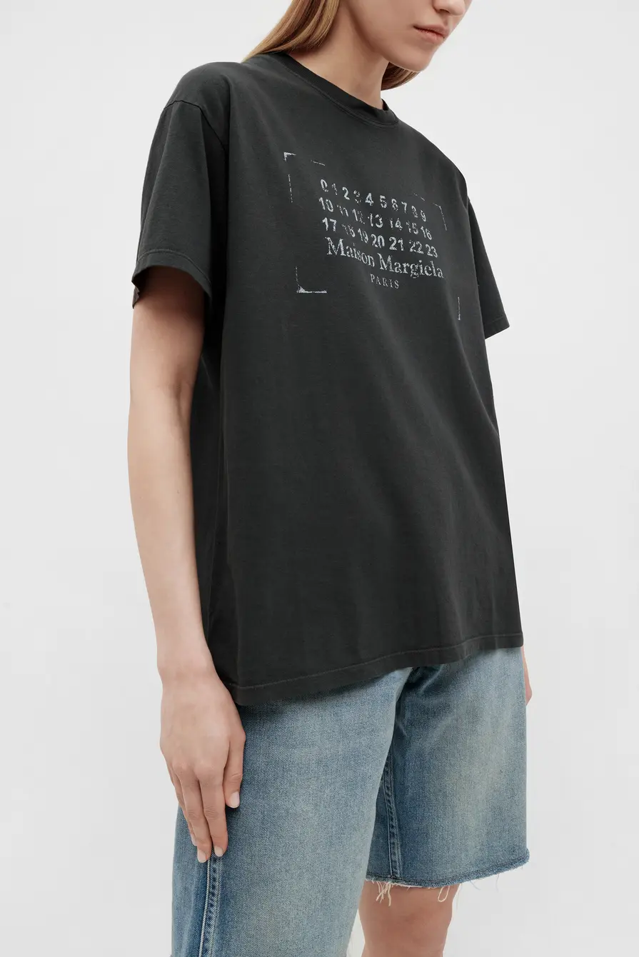 Футболка Maison Margiela t-shirt s51gc0534 s24575 969 washed black