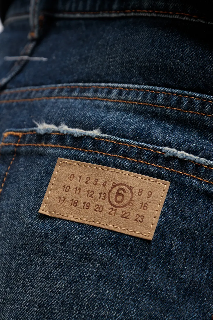 Джинсы MM6 Maison Margiela