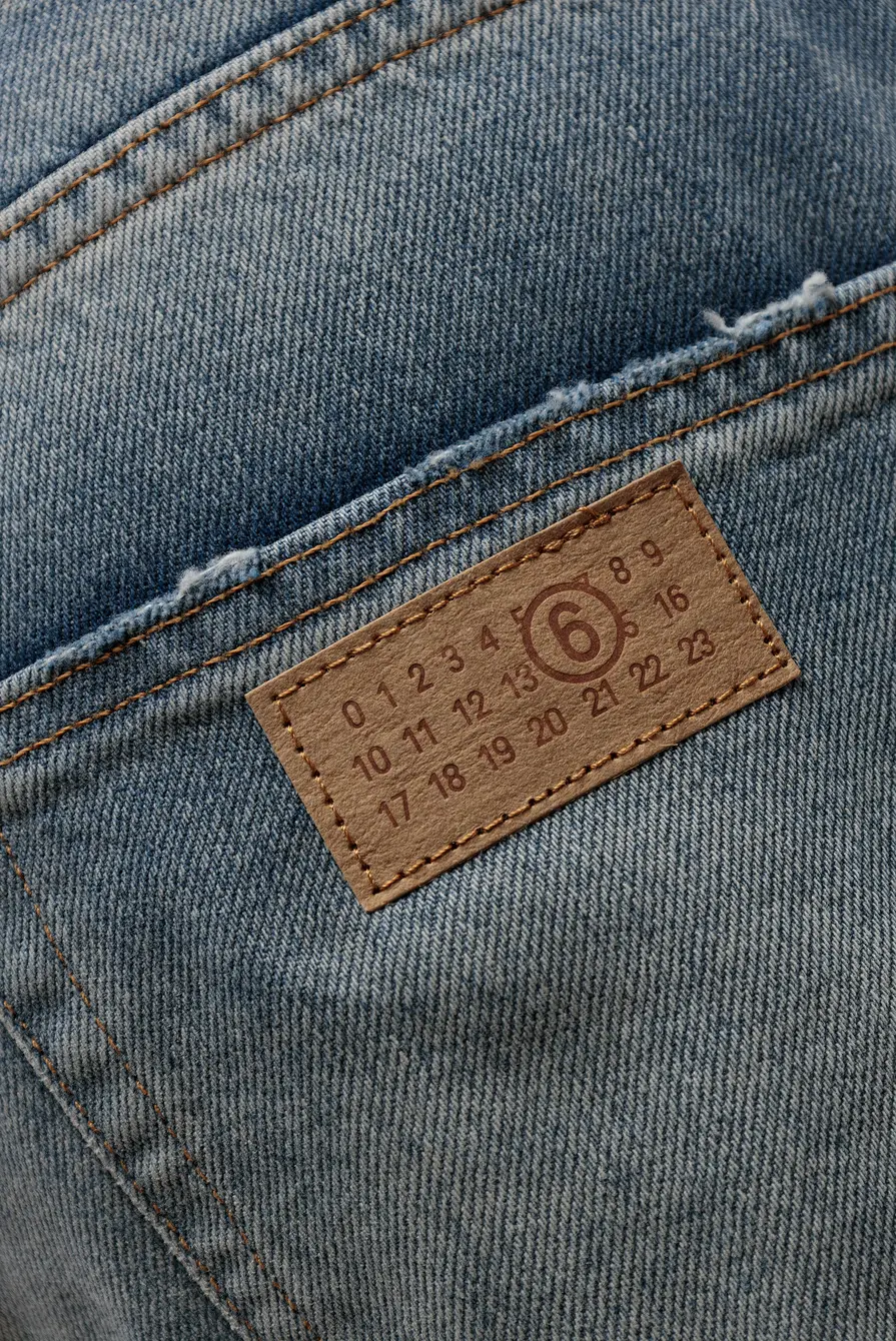 Джинсы MM6 Maison Margiela