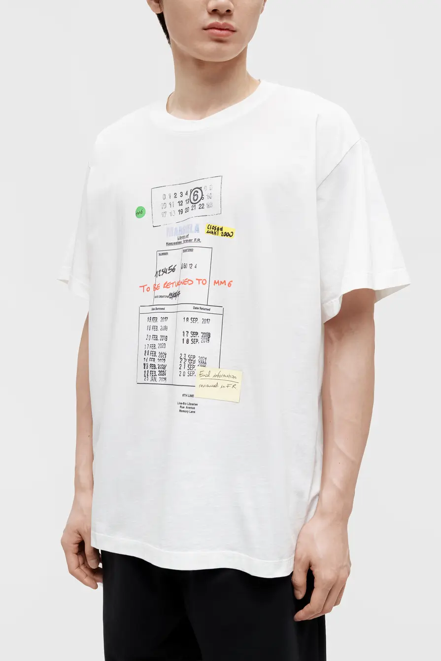 Футболка MM6 Maison Margiela
