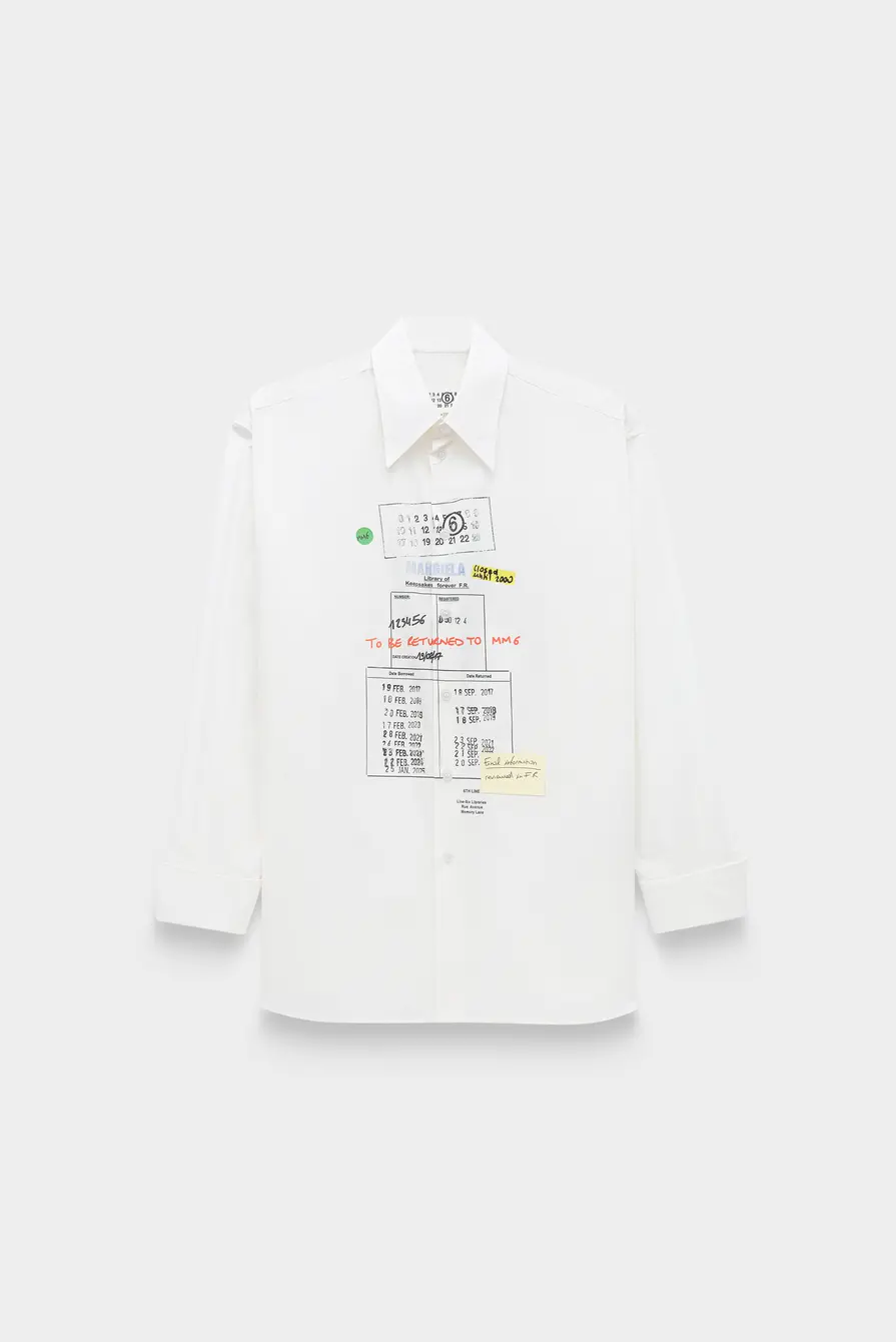 Рубашка MM6 Maison Margiela