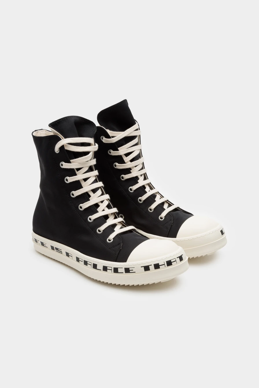 Кеды Rick Owens sneaks black/milk 9073232132 - купить в Москве за 43490 ...
