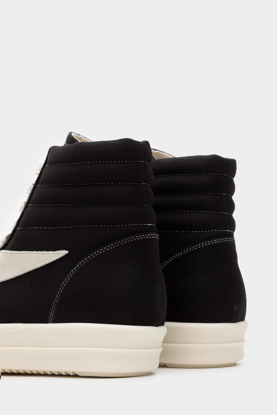 Кеды Rick Owens vintage high sneaks black/milk 9073241095 - купить в ...