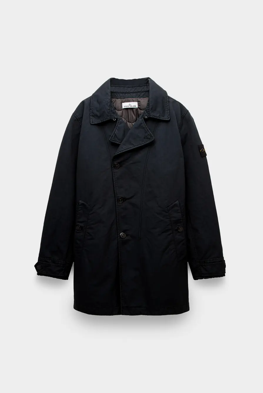 Тренч Stone Island giaccone navy blue 9083242063 - купить в Москве