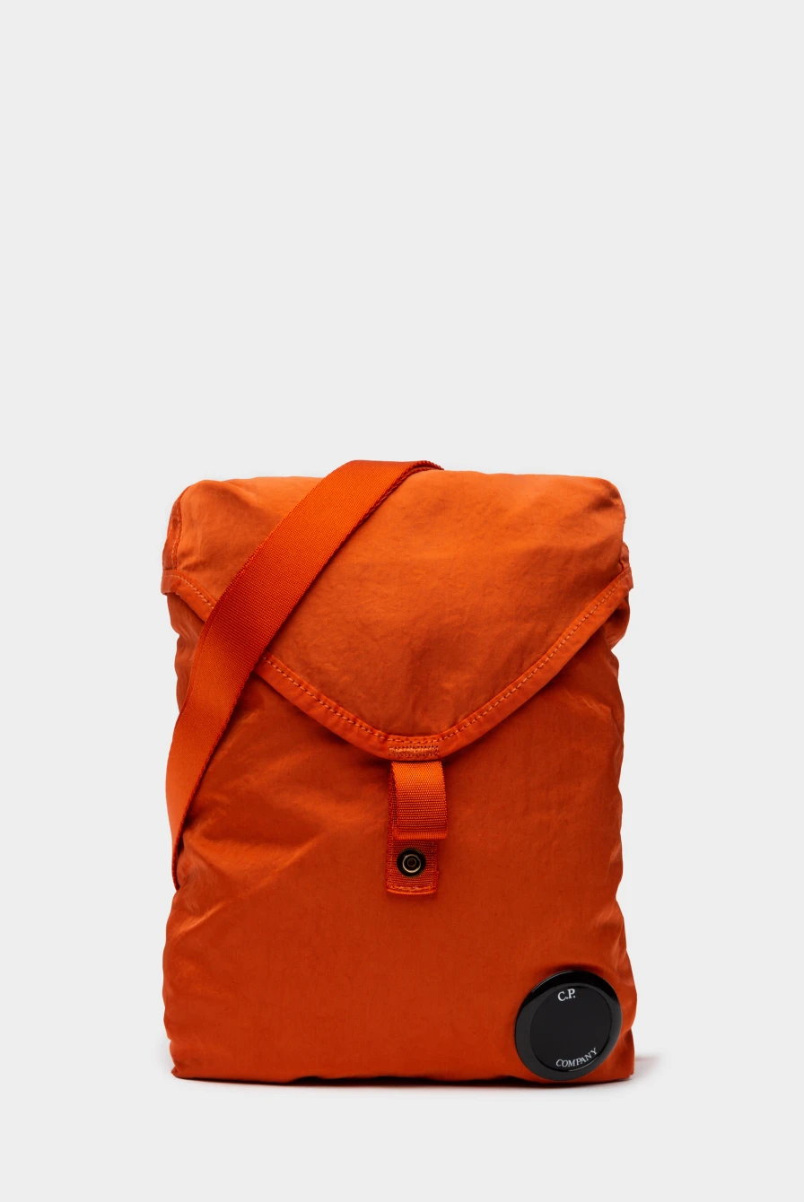 Сумка C.P. Company nylon b crossbody bag harvest pumpkin - orange