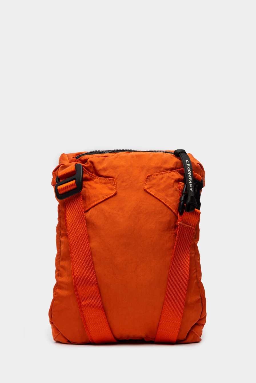 Сумка C.P. Company nylon b crossbody bag harvest pumpkin - orange