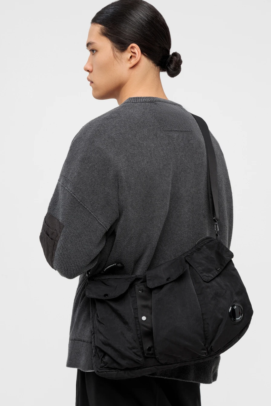 Сумка C.P. Company nylon b utility pack black 9113231272 - купить