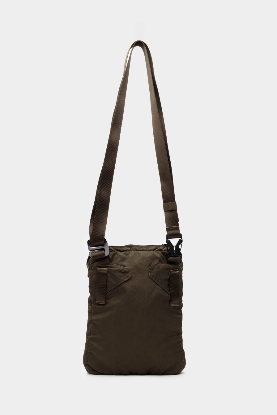 Сумка C.P. Company nylon b crossbody bag ivy green 9113232075
