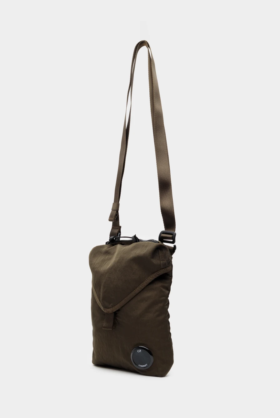 Сумка C.P. Company nylon b crossbody bag ivy green 9113232075