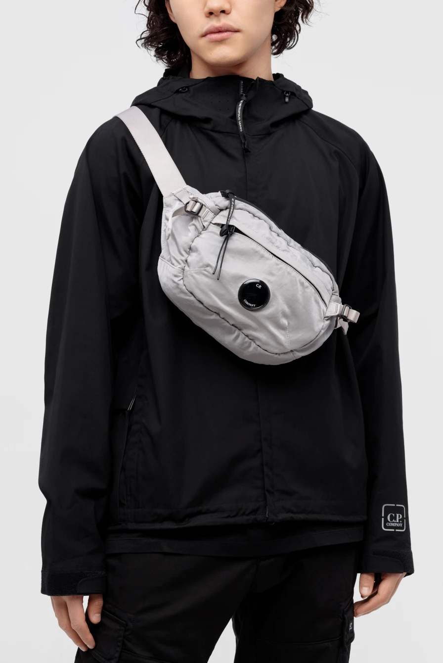 Сумка C.P. Company nylon b crossbody pack drizzle 9113241041