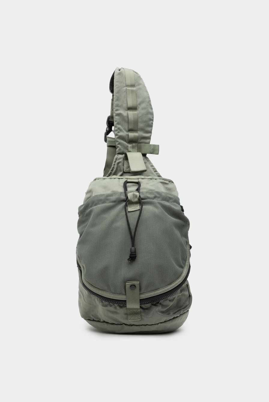 Сумка C.P. Company nylon b crossbody bag agave green 9113241110