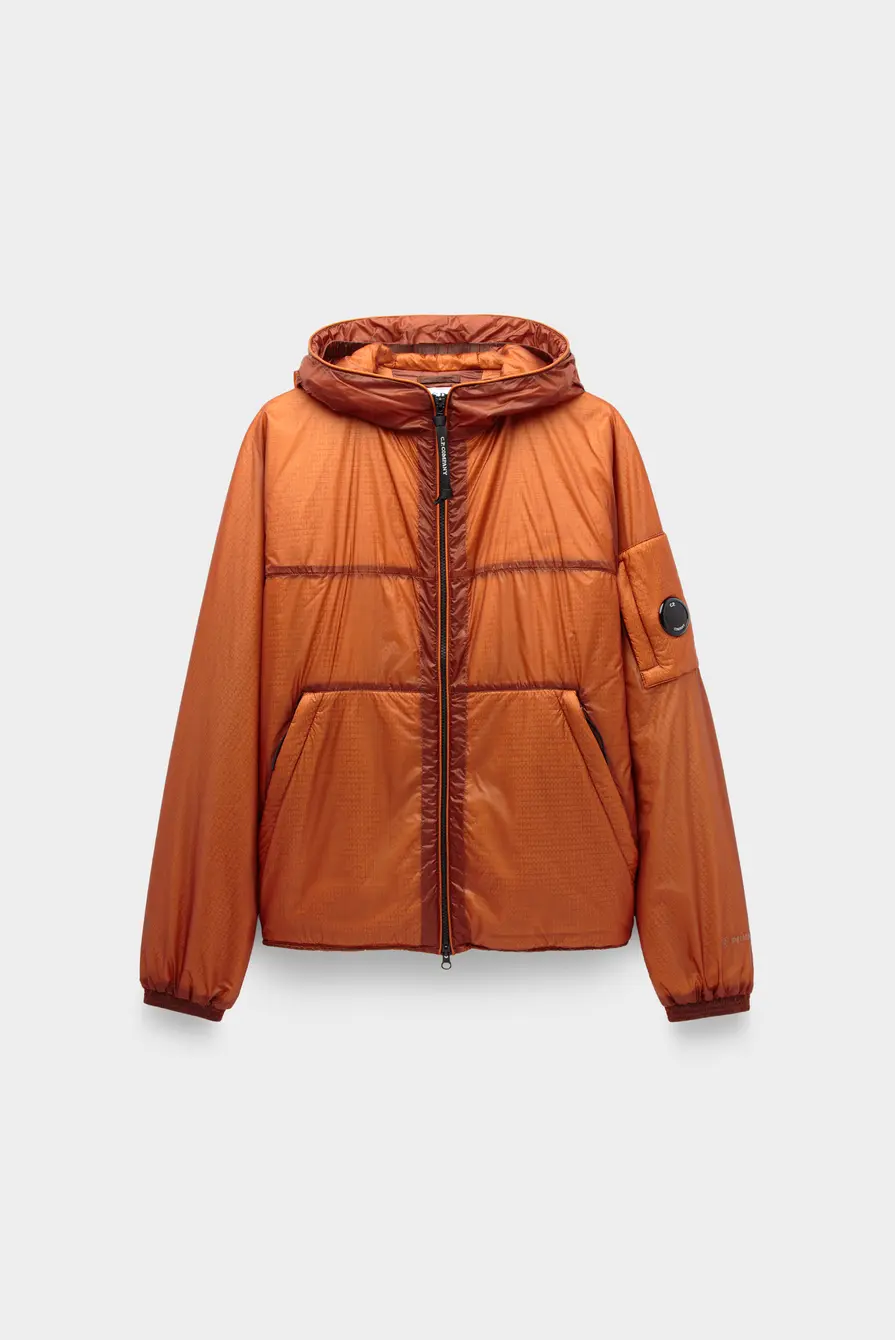 Куртка C.P. Company nada shell hooded jacket bombay brown