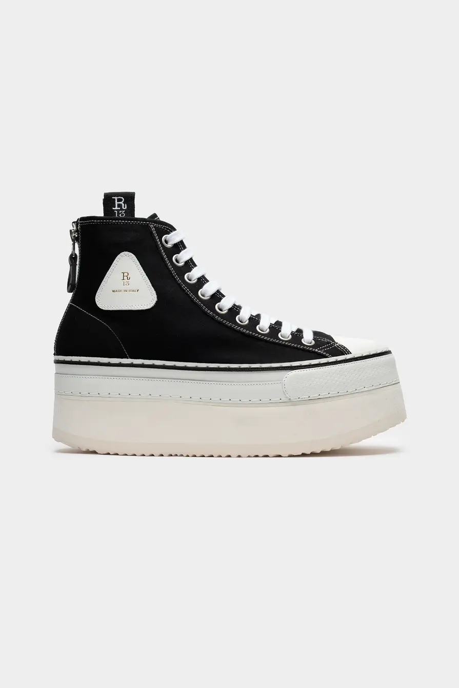Кеды R13 courtney sneaker black 9153252002 - купить в Москве за