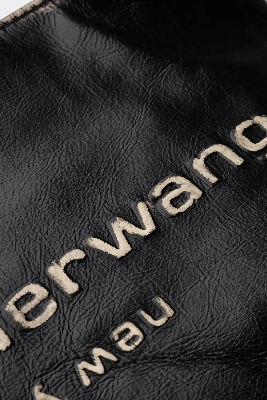 Сумка Alexander Wang punch tote black/ cream 9336242024 - купить в