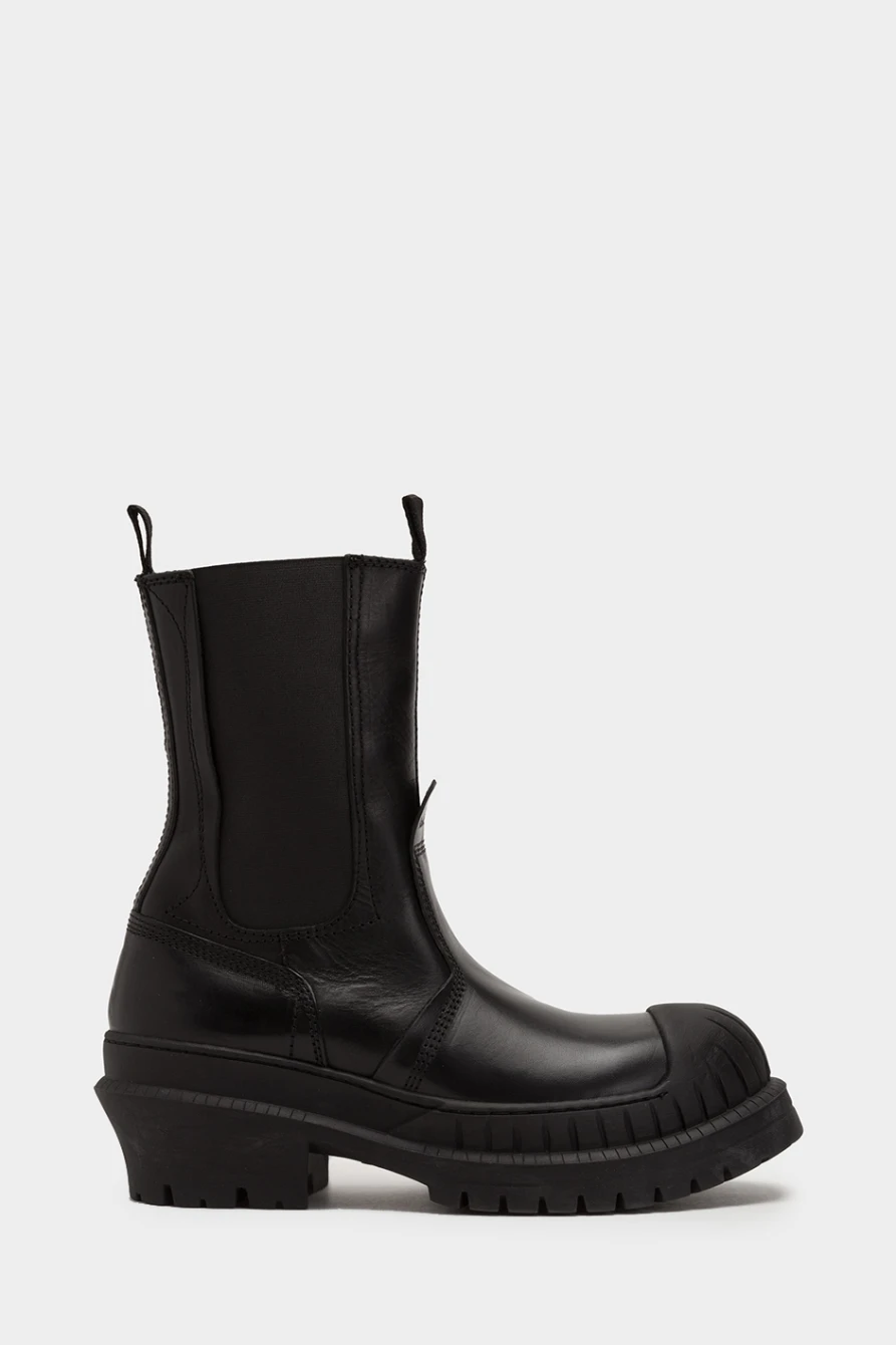 Acne boots black best sale