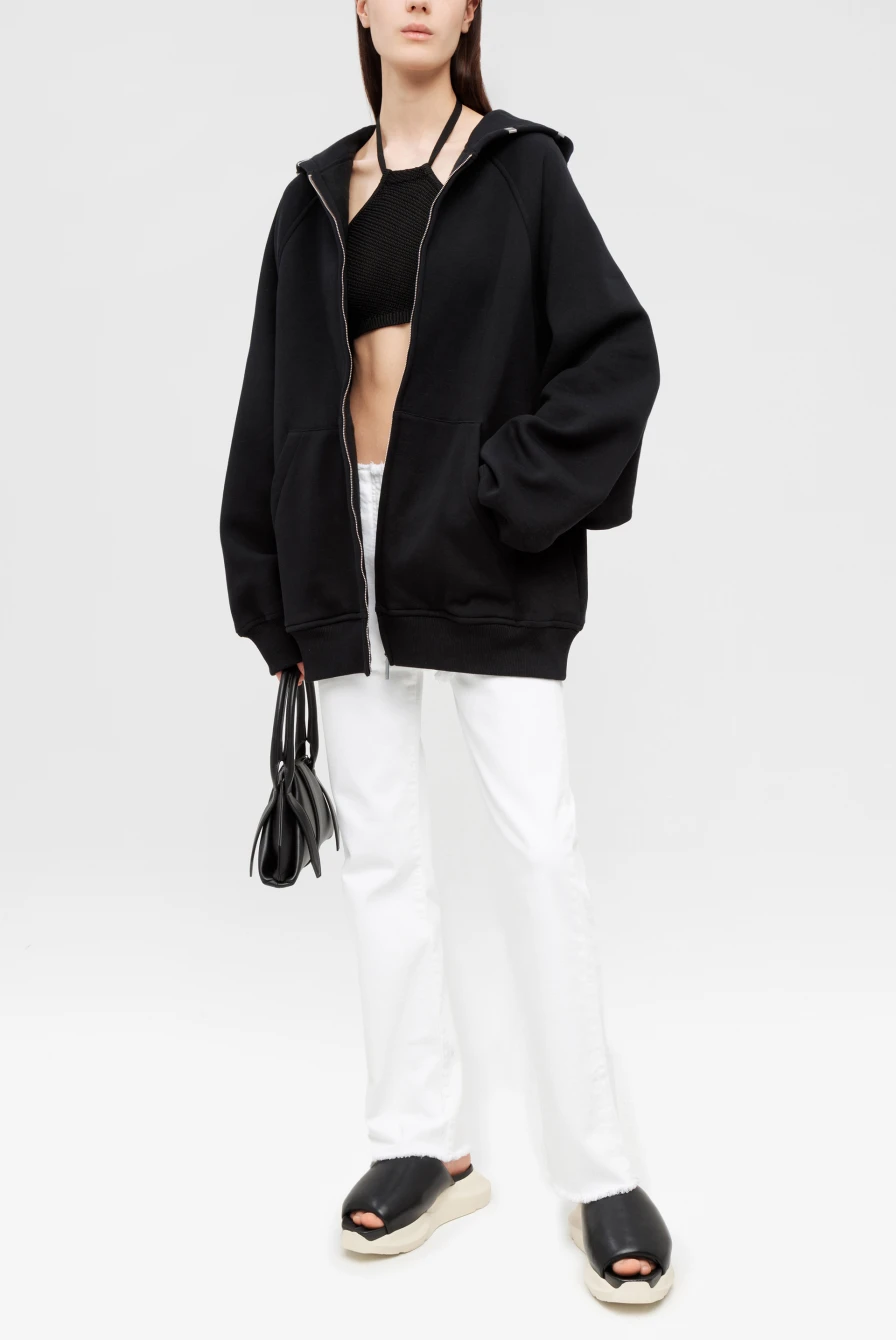 LONG HOODIE（BLACK） Lサイズ 未開封品 Худи Alyx lightercap hood zip sweatshirt black 9608231110 - купить