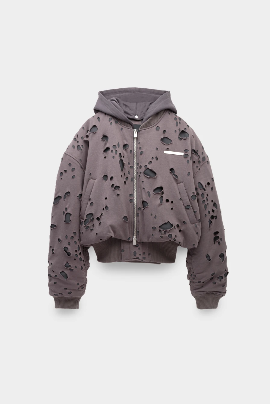 ジャケット・アウター HELIOT EMIL PNEUMATIC BOMBER JACKET Куртка Heliot Emil pneumatic bomber jacket dark grey 9766232053