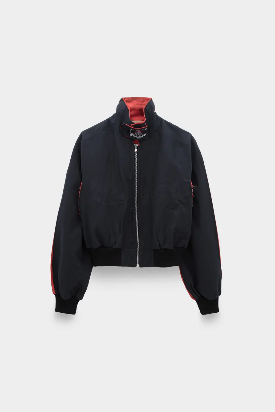 【Prototypes】BONDED HARRINGTON JACKET最終値下 Куртка Prototypes bonded harrington jacket black/red 9796251039