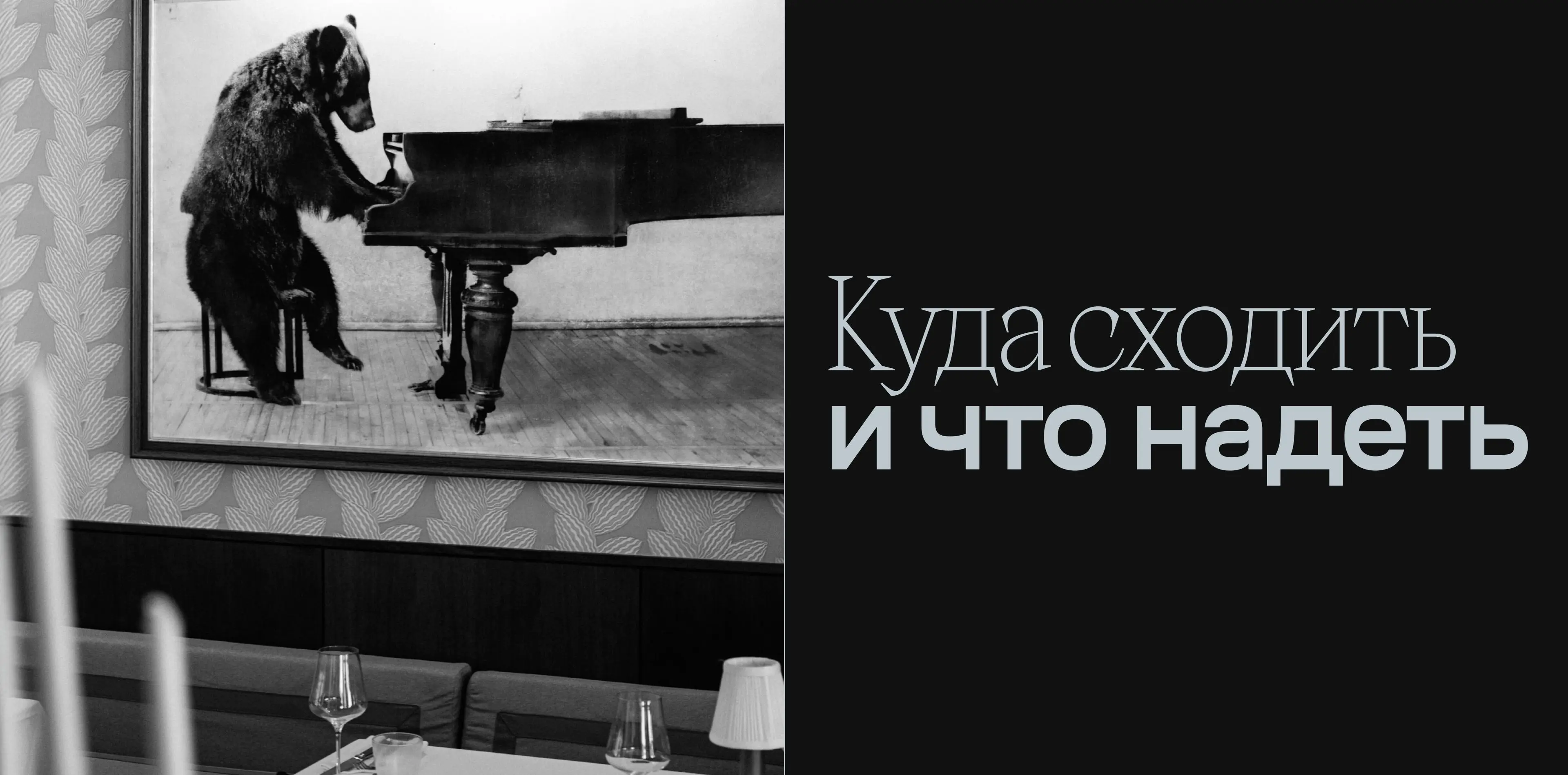 Куда сходить и что надеть. null