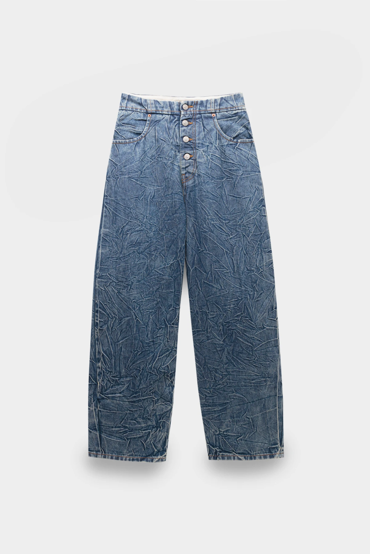 MM6 Maison Margiela フリル裾ジャケット Джинсы MM6 Maison Margiela pants 5 pockets blue 9050242064