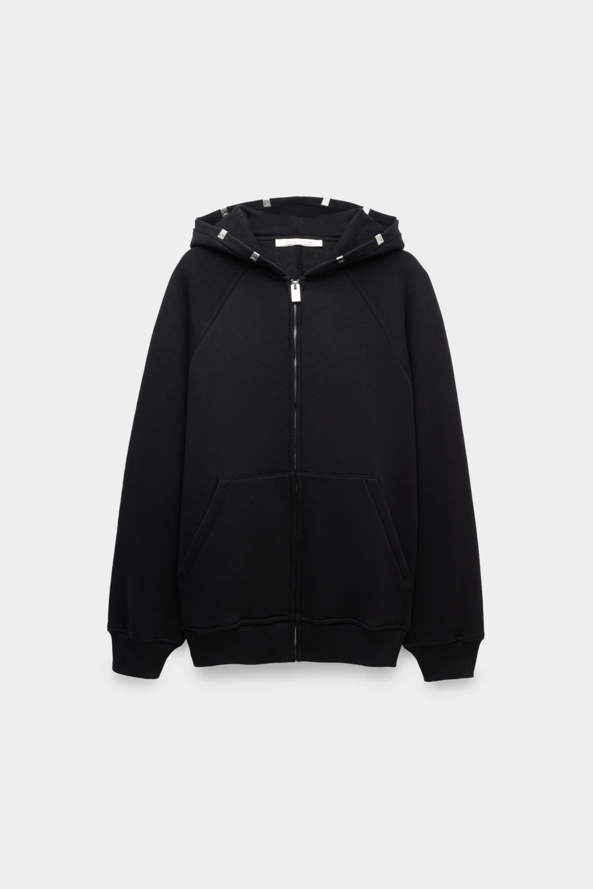 Худи Alyx lightercap hood zip sweatshirt black 9608231110 - купить