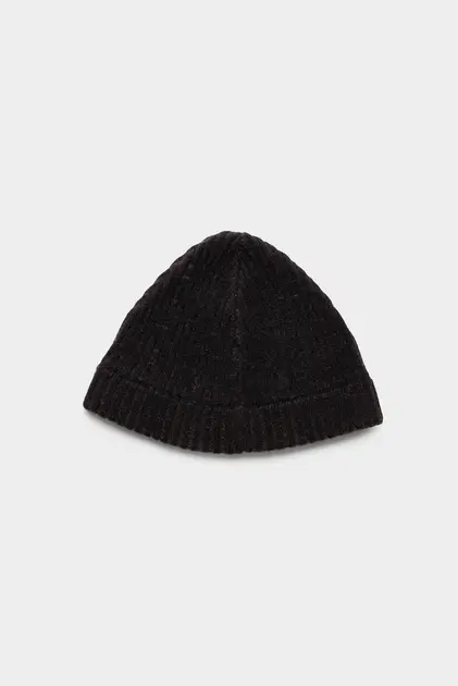【未使用・タグ付】〈LANEUS〉BEANIE/ブラック Шапка ZIGGY CHEN cuffed beanie black 4 9801252042 - купить в