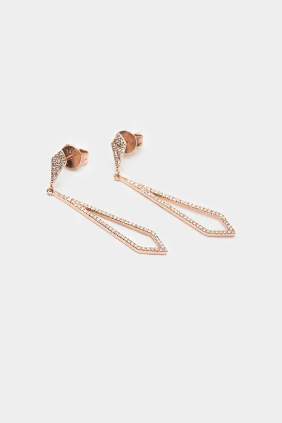 Серьги Fancy box