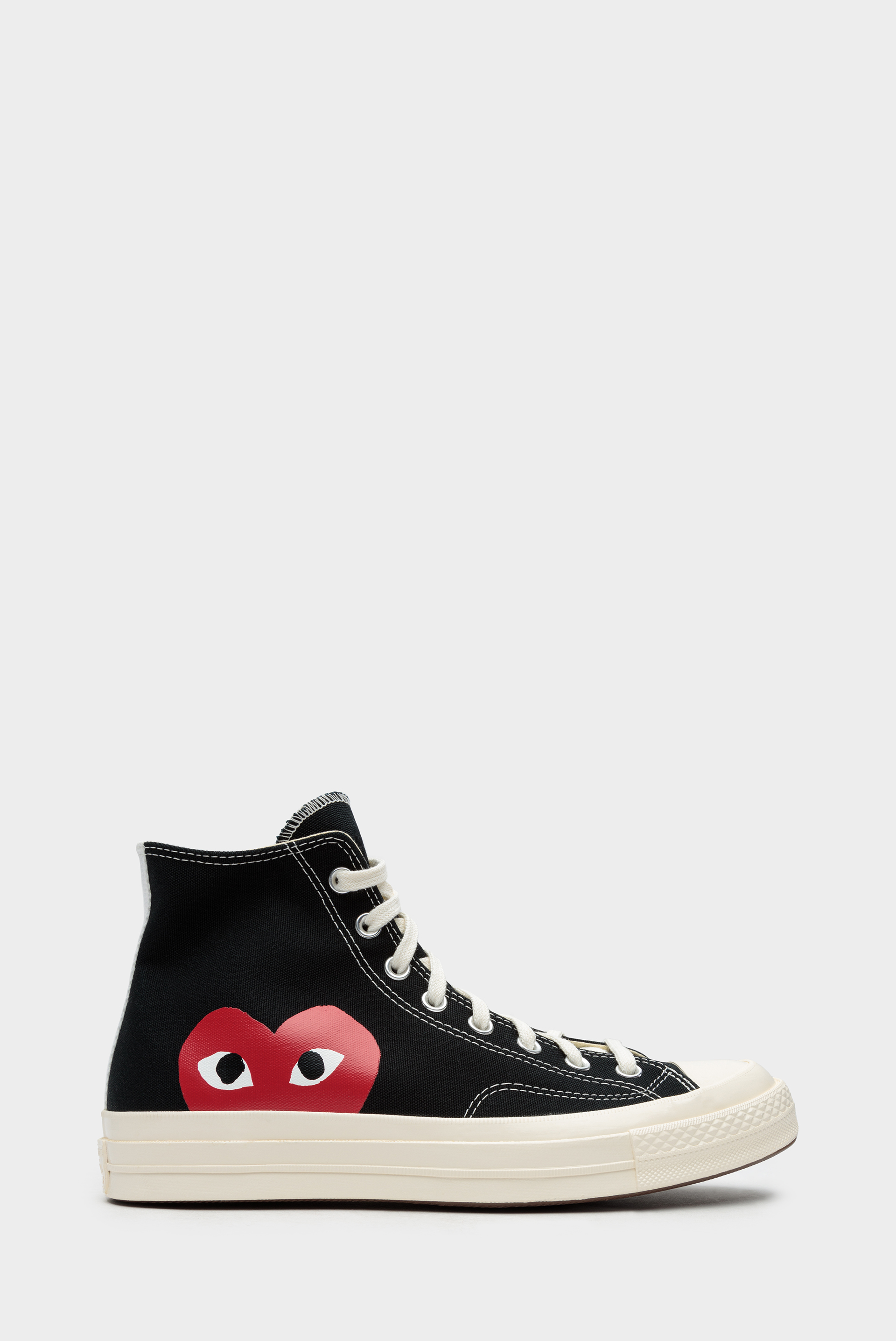 Commes des garcon converse black hot sale high top