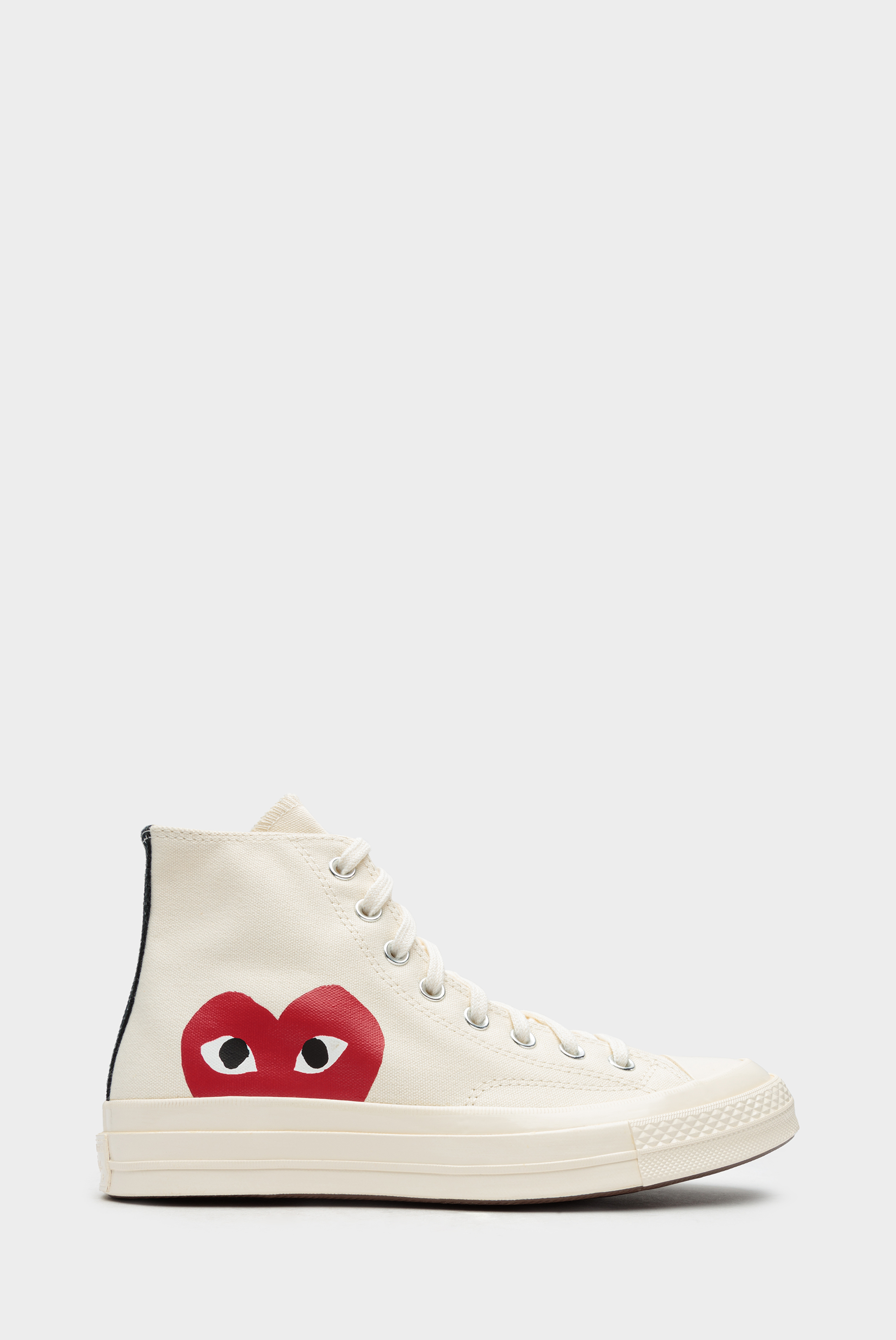 Comme des garcons converse cheap white high