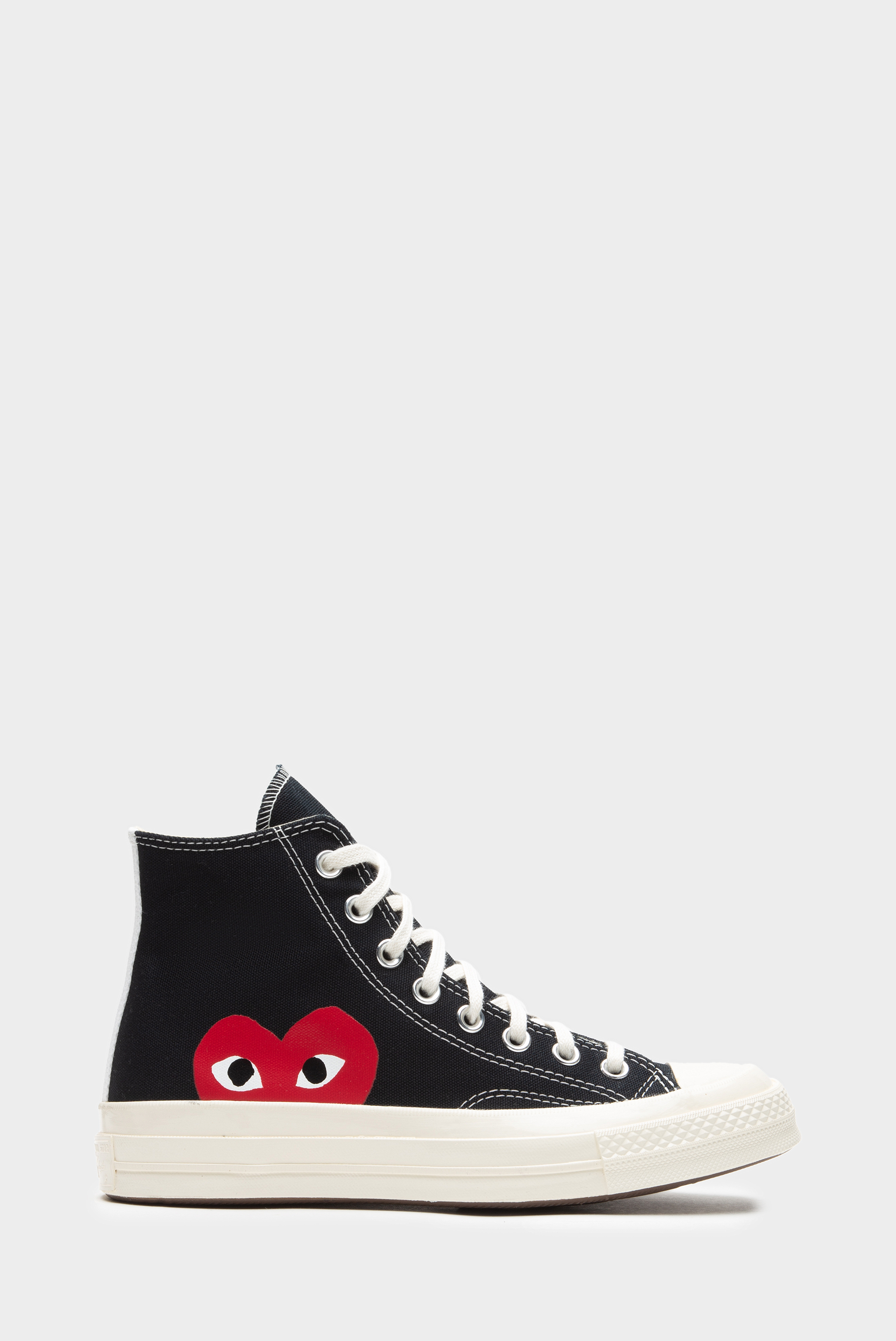 Comme de garcon black cheap high tops