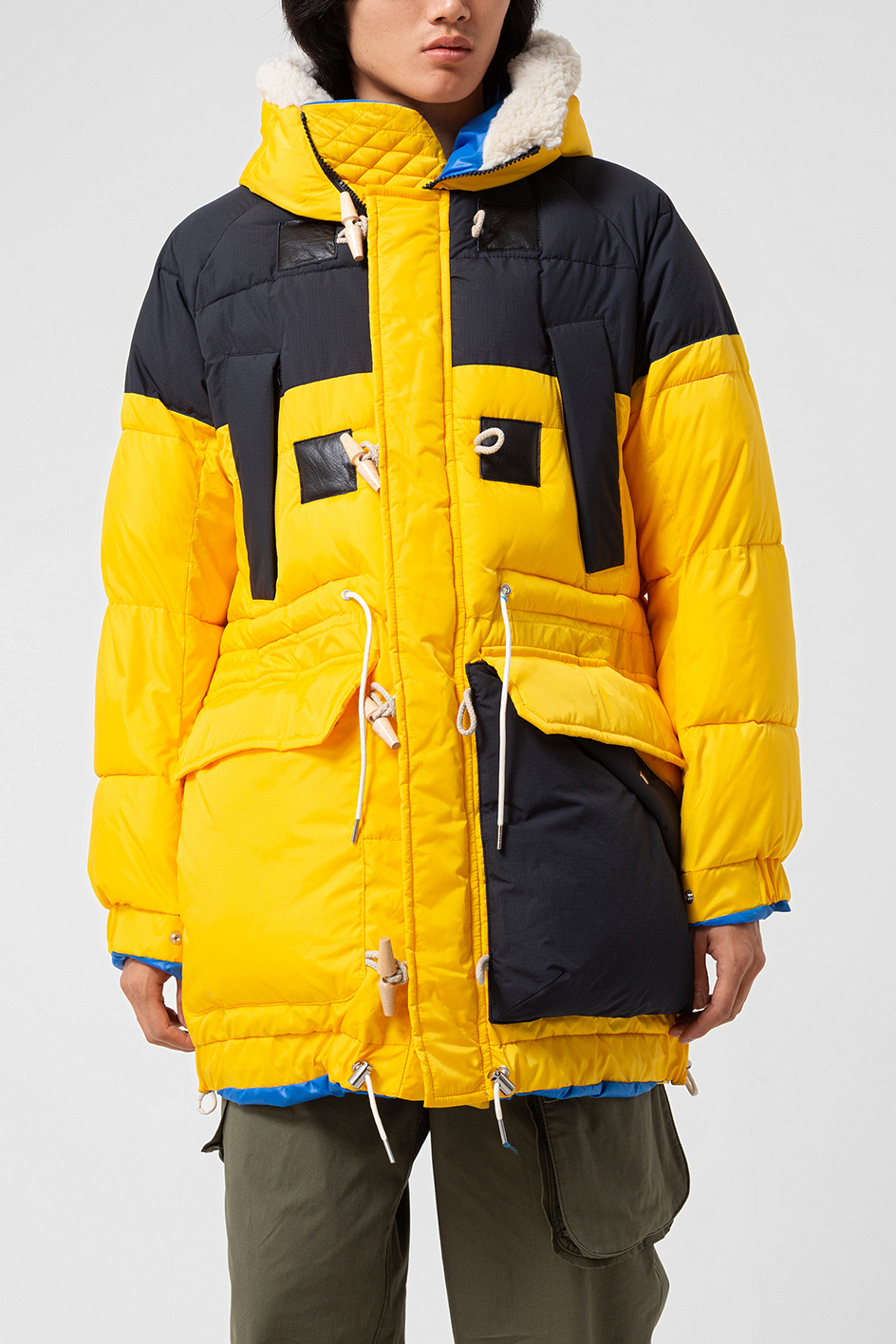 Sacai north on sale face parka