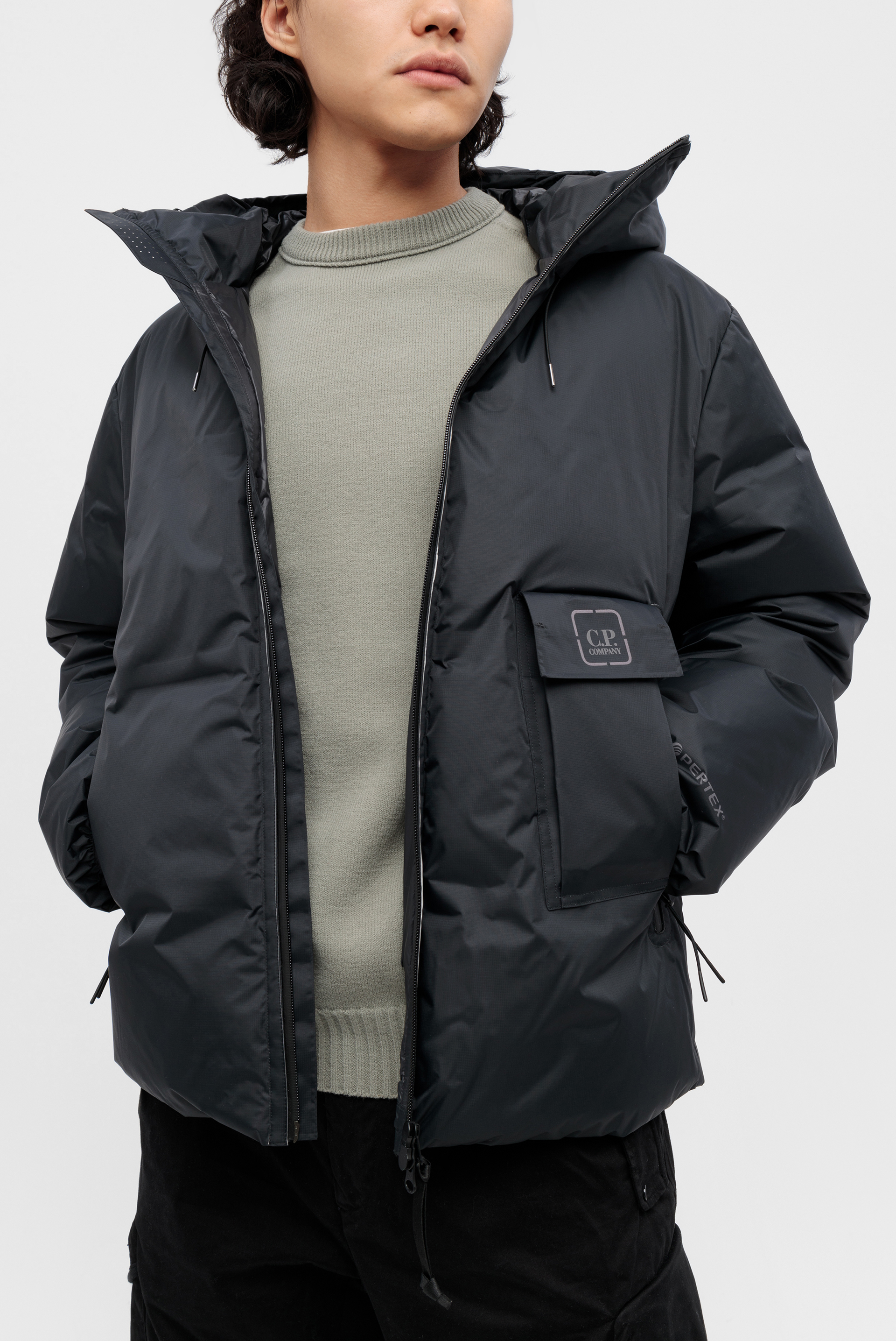 Cp company cheap hooded jacket