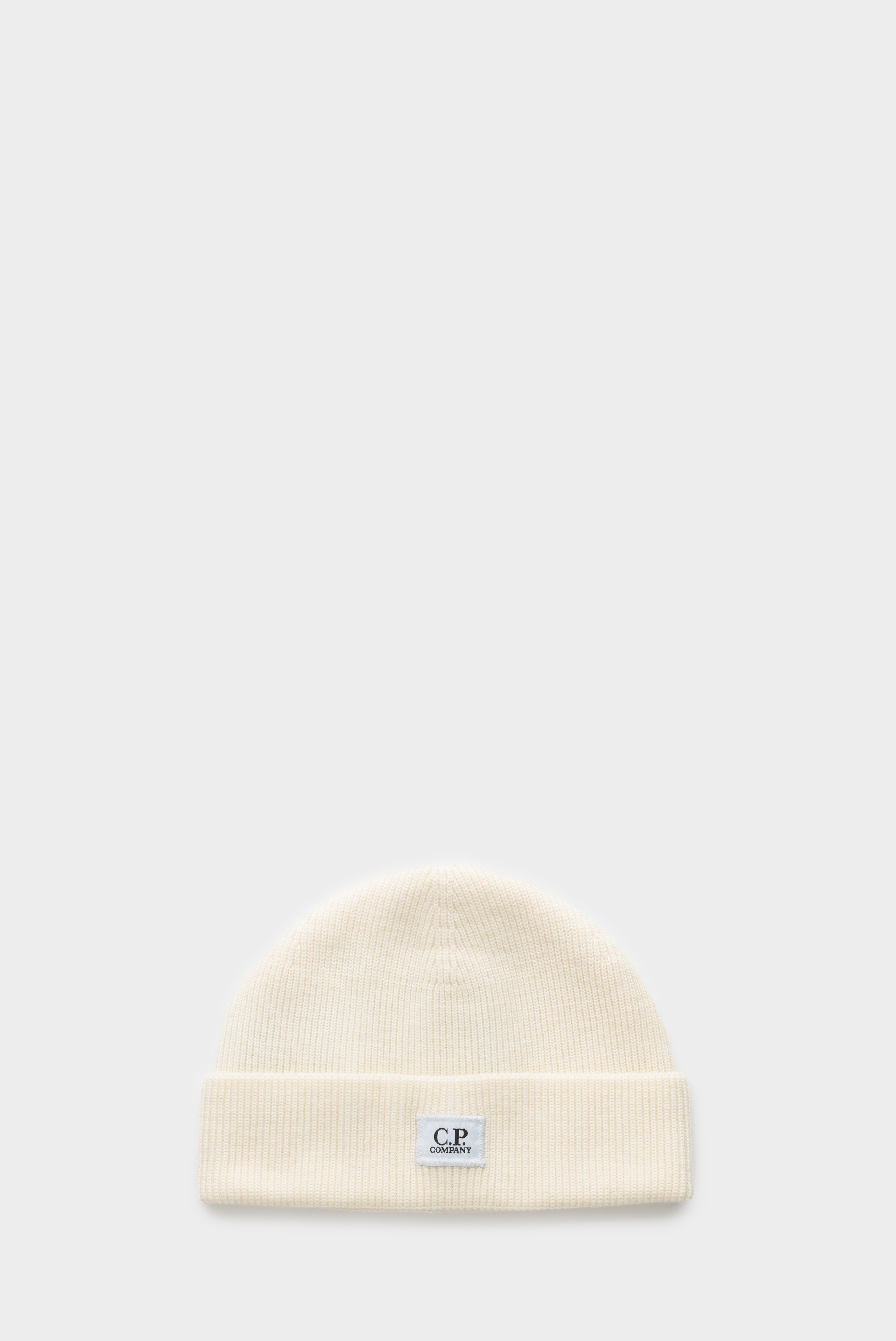 Cp company cheap white beanie